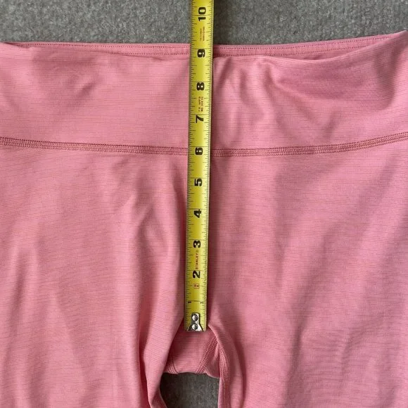 Outdoor Voices Leggings Womens Medium Pink Cropped 24" Inseam Active Workout - Picture 7 of 11